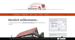 Desktop Screenshot of ilbeshausen-hochwaldhausen.de