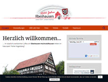 Tablet Screenshot of ilbeshausen-hochwaldhausen.de